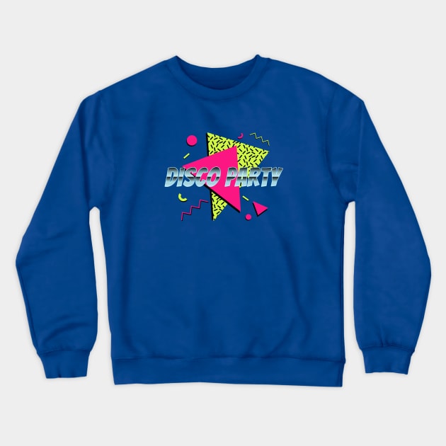 Disco Party Crewneck Sweatshirt by High Altitude